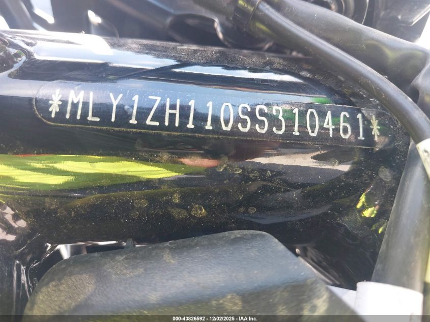 2025 Harley-Davidson Rh975 VIN: MLY1ZH110SS310461 Lot: 43826592