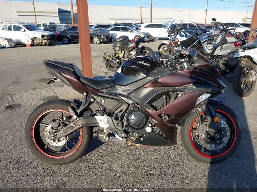 2019 Kawasaki Ex650 J VIN: JKAEXEJ12KDA03920 Lot: 43826609