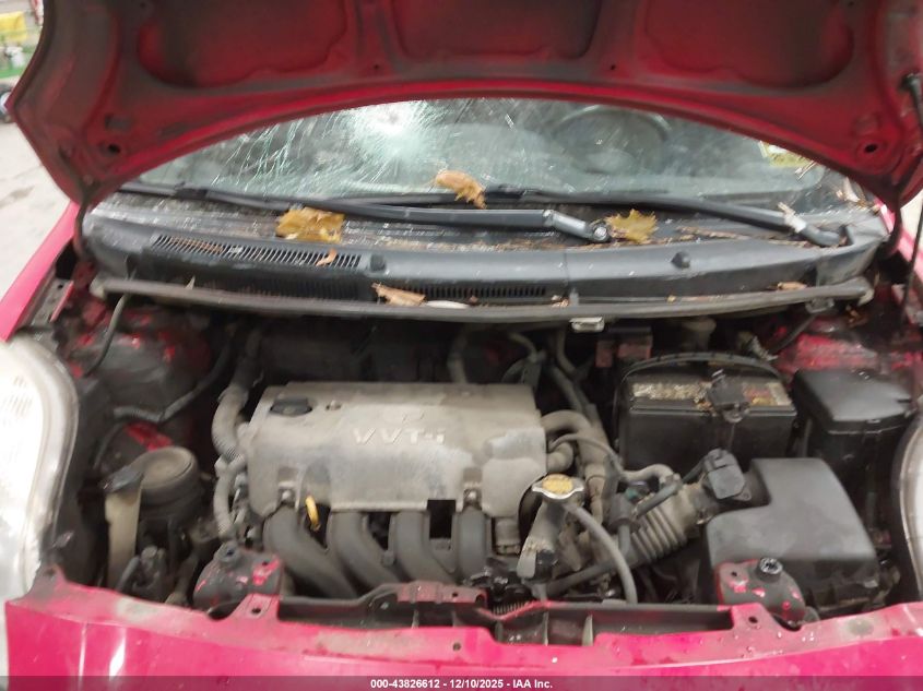 2010 Toyota Yaris VIN: JTDKT4K38A5282911 Lot: 43826612