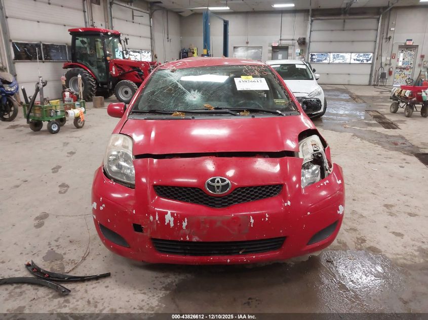 2010 Toyota Yaris VIN: JTDKT4K38A5282911 Lot: 43826612