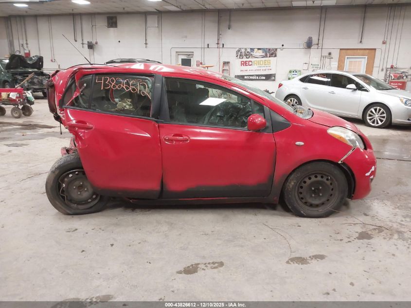 2010 Toyota Yaris VIN: JTDKT4K38A5282911 Lot: 43826612