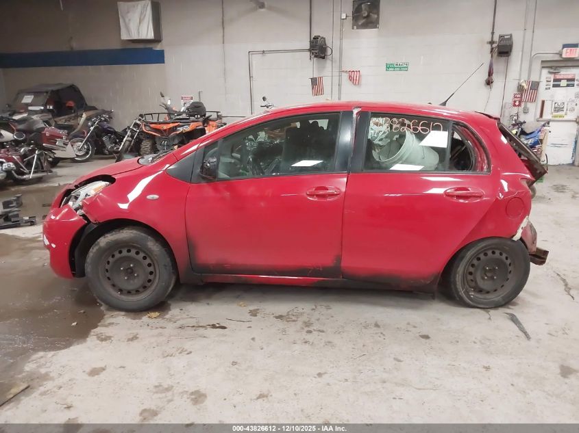 2010 Toyota Yaris VIN: JTDKT4K38A5282911 Lot: 43826612