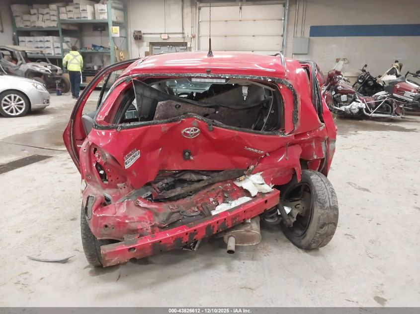 2010 Toyota Yaris VIN: JTDKT4K38A5282911 Lot: 43826612