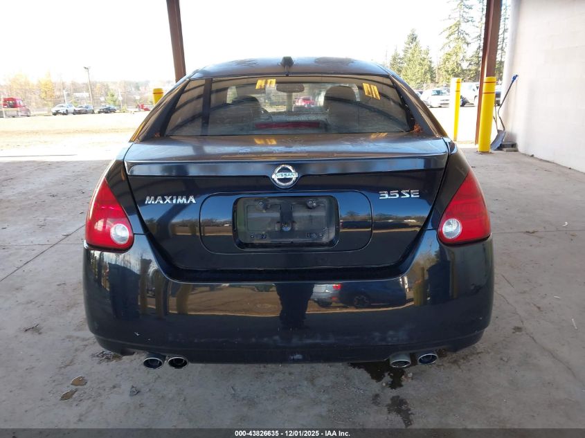 2004 Nissan Maxima 3.5 Se VIN: 1N4BA41E24C821683 Lot: 43826635