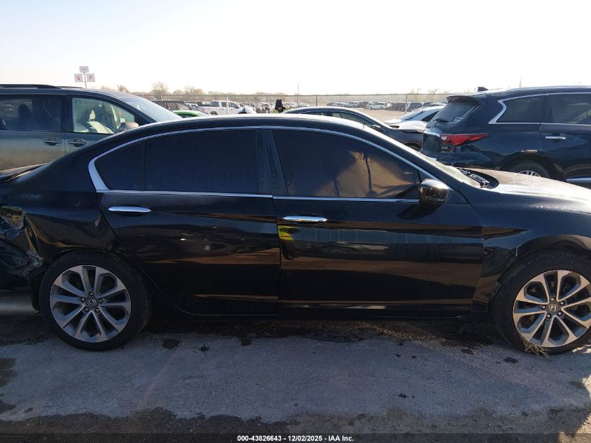 2014 Honda Accord Sport VIN: 1HGCR2F57EA286093 Lot: 43826643
