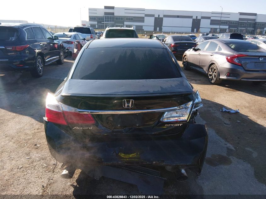 2014 Honda Accord Sport VIN: 1HGCR2F57EA286093 Lot: 43826643