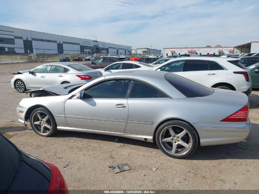 2005 Mercedes-Benz Cl 500 VIN: WDBPJ75J95A043872 Lot: 43826658