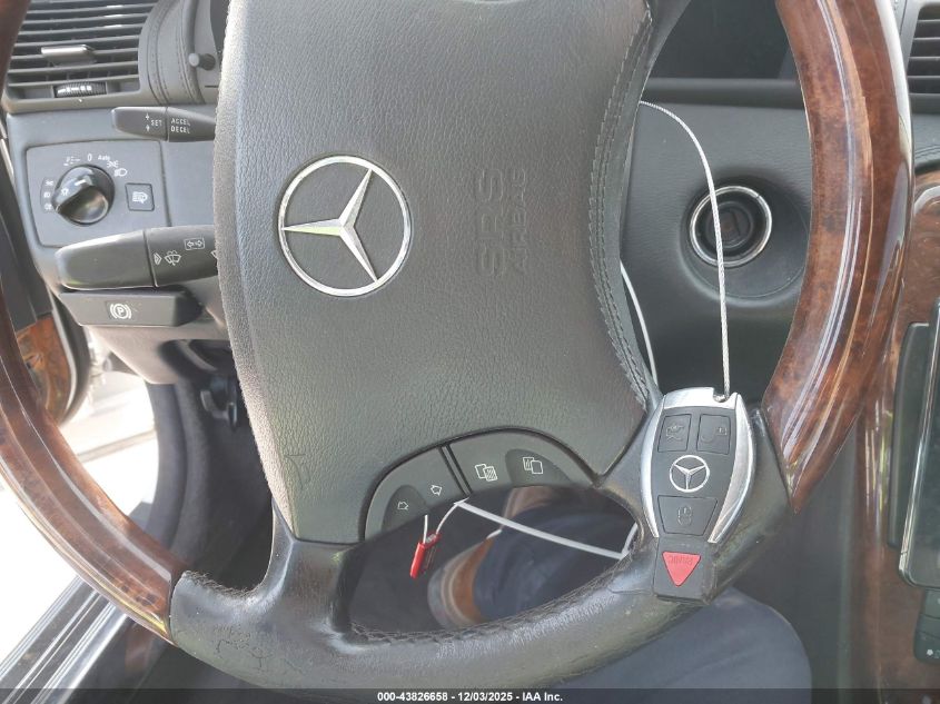 2005 Mercedes-Benz Cl 500 VIN: WDBPJ75J95A043872 Lot: 43826658