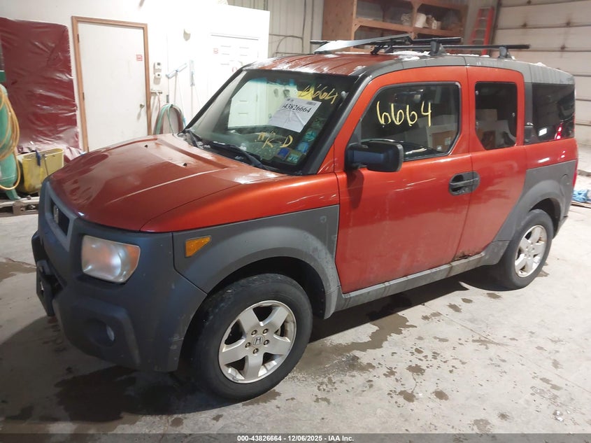 5J6YH27694L034776 2004 HONDA ELEMENT photo no. 2