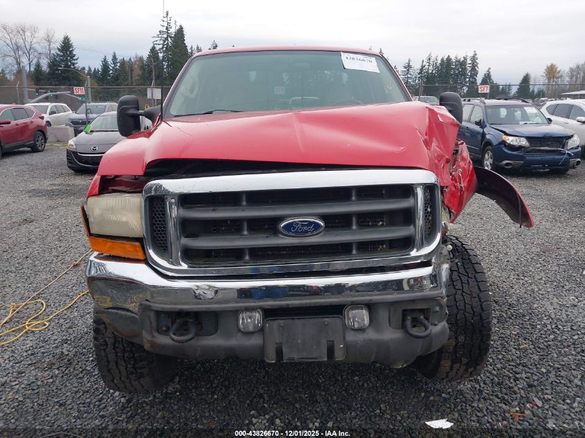 2001 Ford F-250 Lariat/Xl/Xlt VIN: 1FTNX21F81EA69264 Lot: 43826670