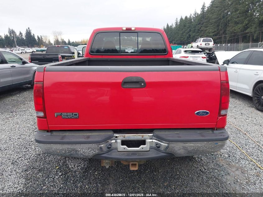 2001 Ford F-250 Lariat/Xl/Xlt VIN: 1FTNX21F81EA69264 Lot: 43826670