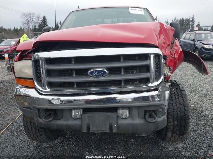 2001 Ford F-250 Lariat/Xl/Xlt VIN: 1FTNX21F81EA69264 Lot: 43826670
