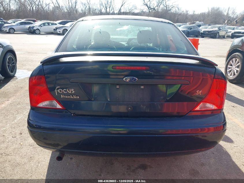 2001 Ford Focus Se VIN: 1FAFP34381W113985 Lot: 43826683