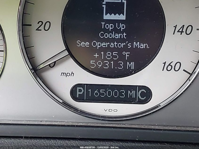 2008 Mercedes-Benz E 350 VIN: WDBUF56XX8B346489 Lot: 43826708