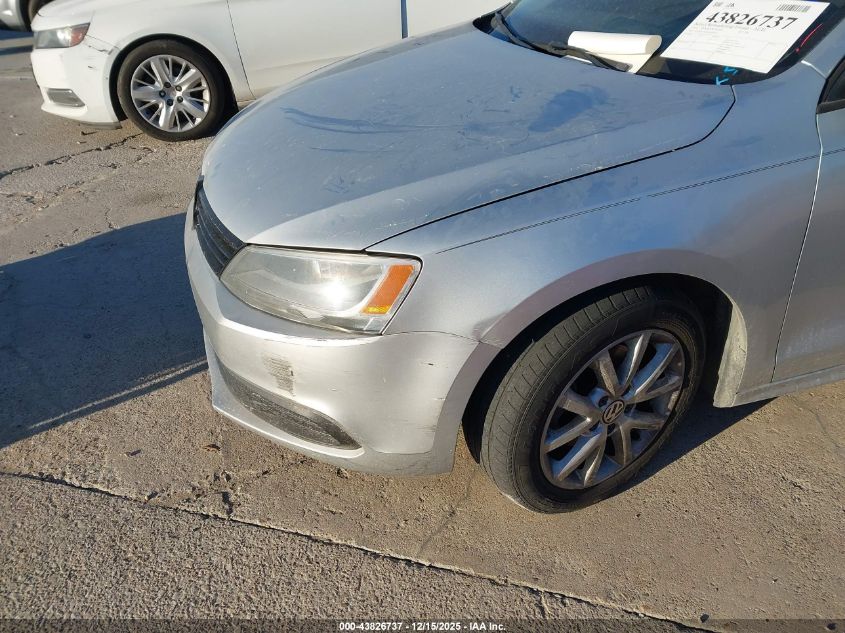 2012 Volkswagen Jetta 2.5L Se VIN: 3VWDX7AJ4CM302516 Lot: 43826737