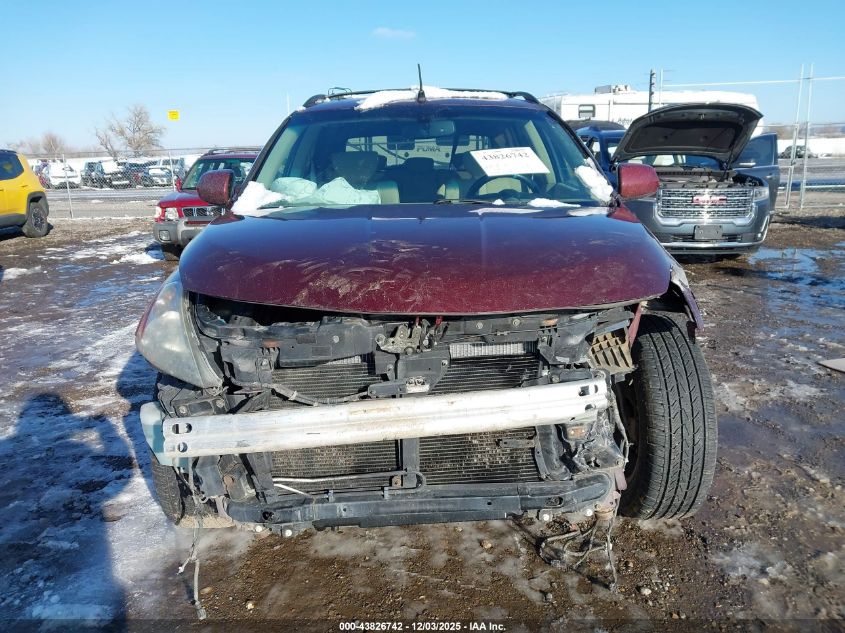 2007 Nissan Murano Sl VIN: JN8AZ08W87W600358 Lot: 43826742