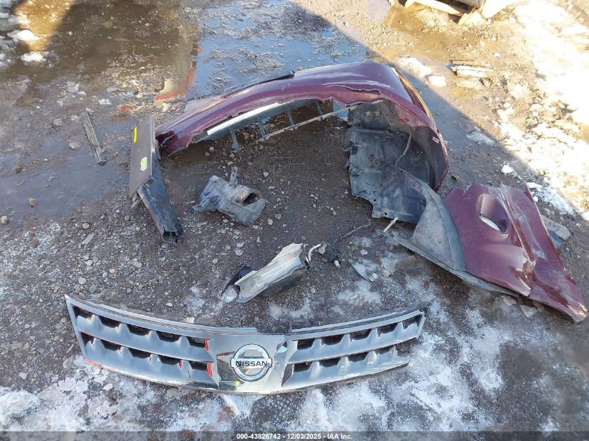 2007 Nissan Murano Sl VIN: JN8AZ08W87W600358 Lot: 43826742