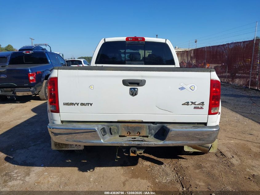 2006 Dodge Ram 3500 Slt VIN: 3D7MX49C66G271091 Lot: 43826756