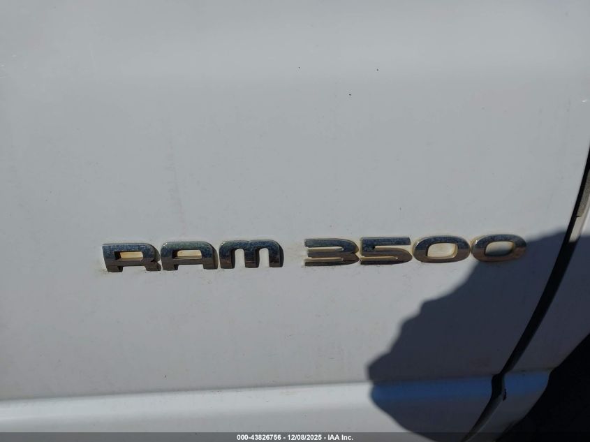 2006 Dodge Ram 3500 Slt VIN: 3D7MX49C66G271091 Lot: 43826756