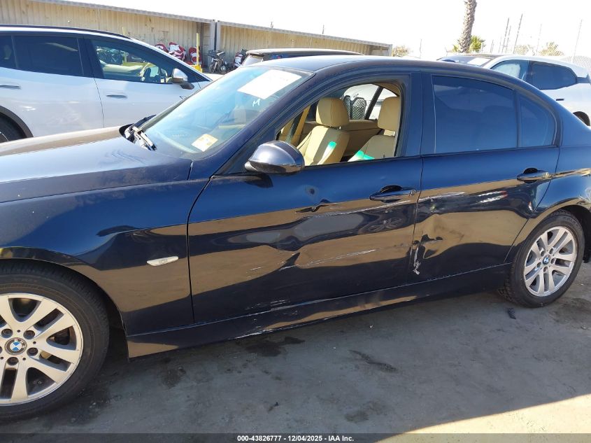 2007 BMW 328Xi VIN: WBAVC93577K033825 Lot: 43826777