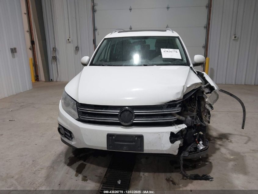 2015 Volkswagen Tiguan Se VIN: WVGBV7AXXFW513109 Lot: 43826778