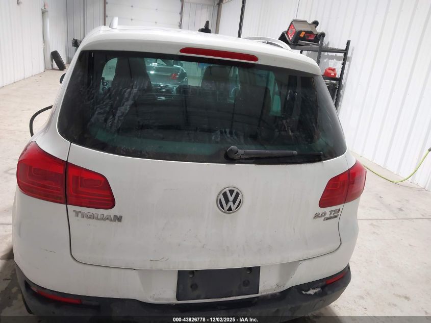 2015 Volkswagen Tiguan Se VIN: WVGBV7AXXFW513109 Lot: 43826778