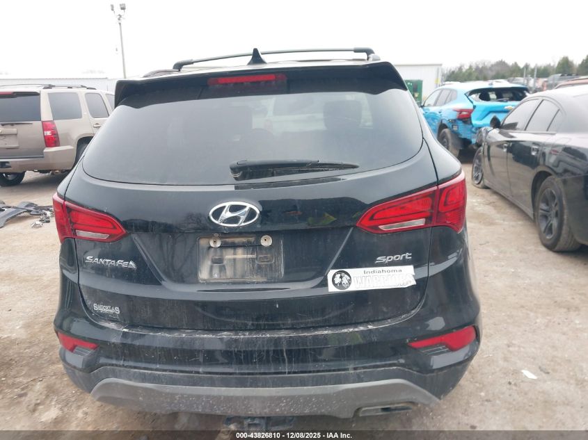 2017 Hyundai Santa Fe Sport 2.4L VIN: 5NMZU3LBXHH002697 Lot: 43826810
