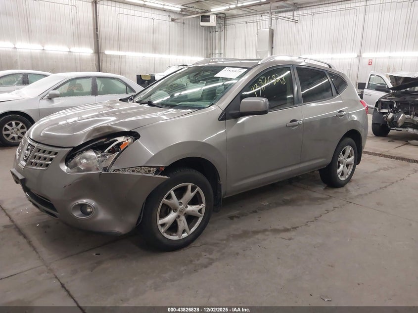 JN8AS58V78W113422 2008 NISSAN ROGUE photo no. 2