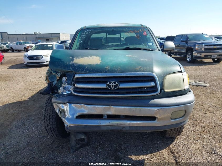 2001 Toyota Tundra Sr5 V8 VIN: 5TBRT34161S181177 Lot: 43826854