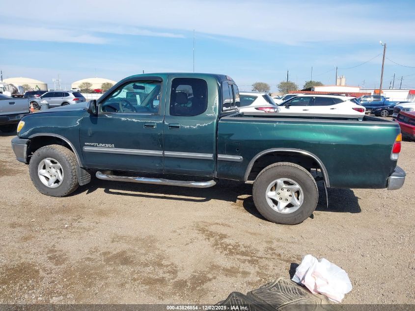 2001 Toyota Tundra Sr5 V8 VIN: 5TBRT34161S181177 Lot: 43826854