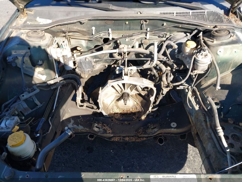 2000 Subaru Outback VIN: 4S3BH665XY7620588 Lot: 43826861