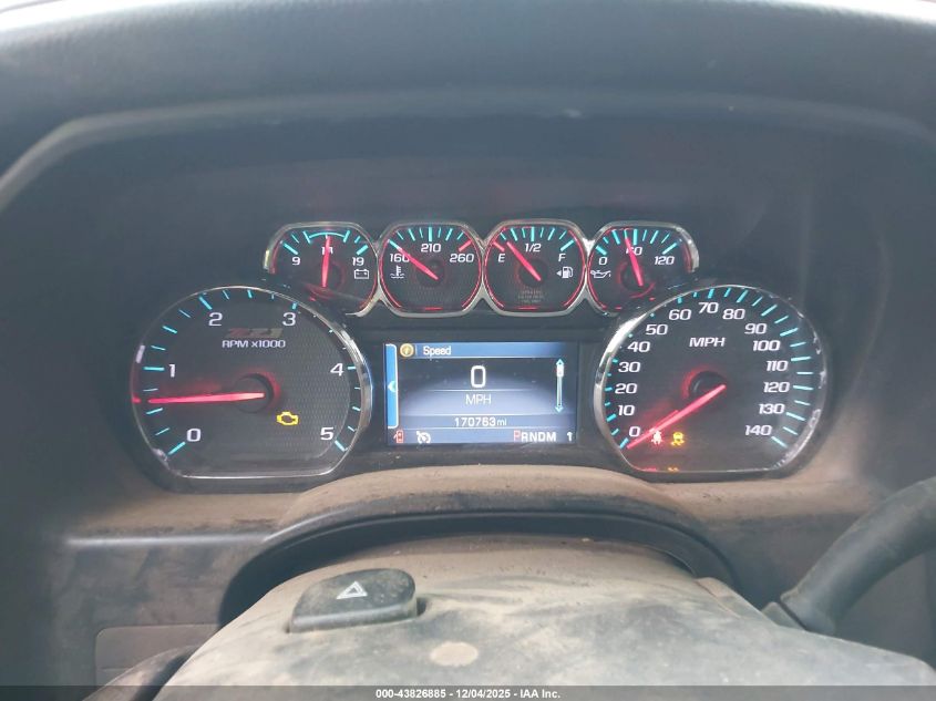 2015 Chevrolet Silverado 3500Hd Ltz VIN: 1GC4K0C86FF166087 Lot: 43826885