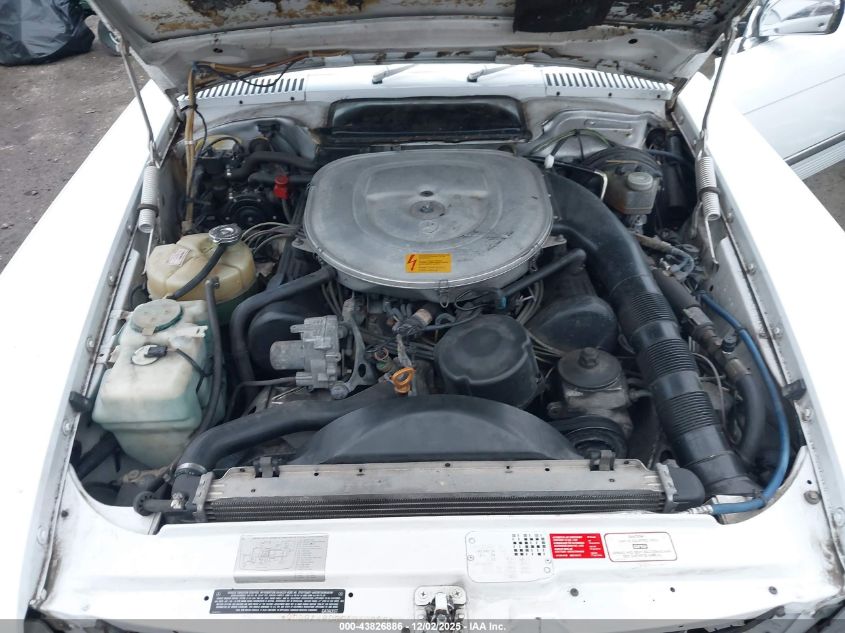 1986 Mercedes-Benz 560 Sl VIN: WDBBA48D6GA040056 Lot: 43826886