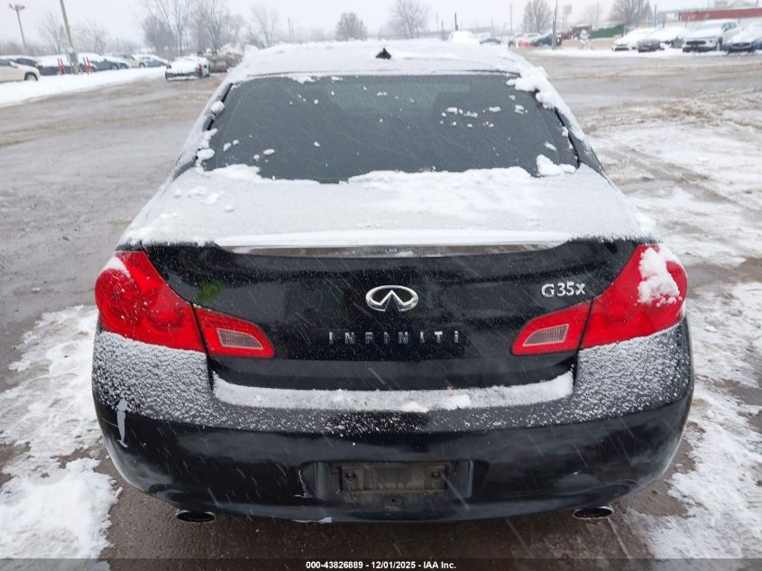 2008 Infiniti G35X VIN: JNKBV61F48M252840 Lot: 43826889