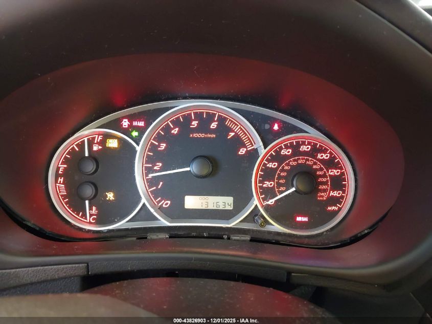 2008 Subaru Impreza Wrx VIN: JF1GE74608G508713 Lot: 43826903