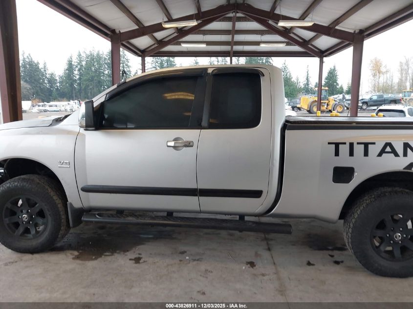 2004 Nissan Titan Se VIN: 1N6AA06B44N550852 Lot: 43826911