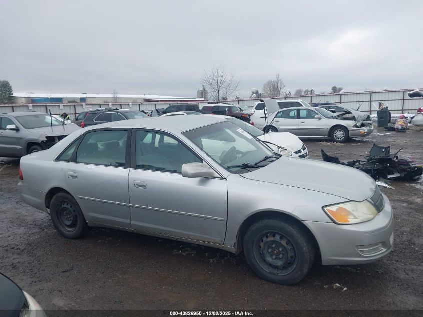 2002 Toyota Avalon Xl VIN: 4T1BF28B42U222895 Lot: 43826950