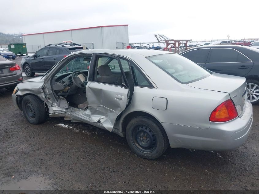 2002 Toyota Avalon Xl VIN: 4T1BF28B42U222895 Lot: 43826950