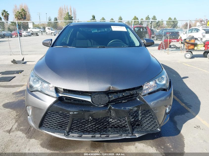 2016 Toyota Camry Se VIN: 4T1BF1FK5GU594640 Lot: 43826964