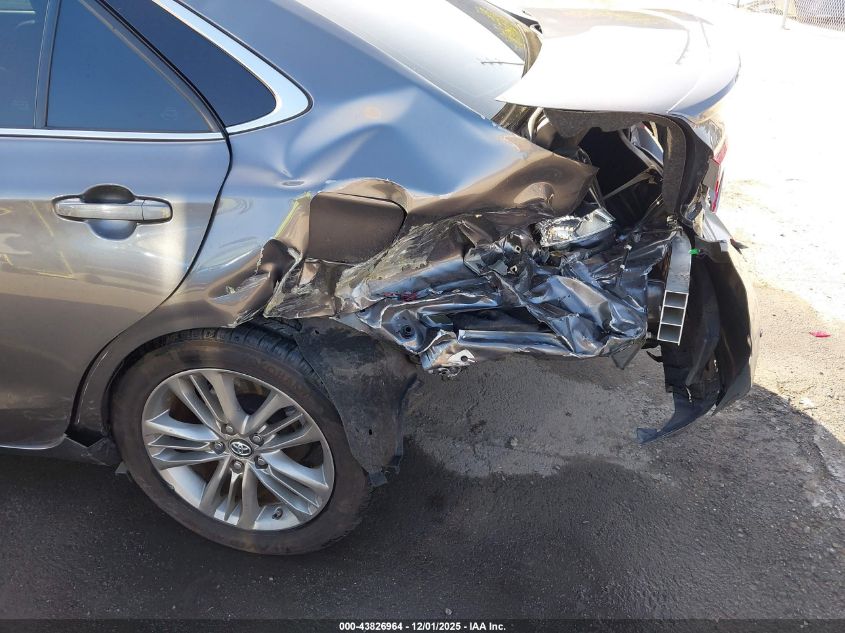 2016 Toyota Camry Se VIN: 4T1BF1FK5GU594640 Lot: 43826964