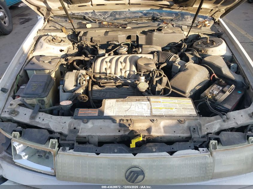 1995 Mercury Sable Gs VIN: 1MELM50U0SG632202 Lot: 43826972