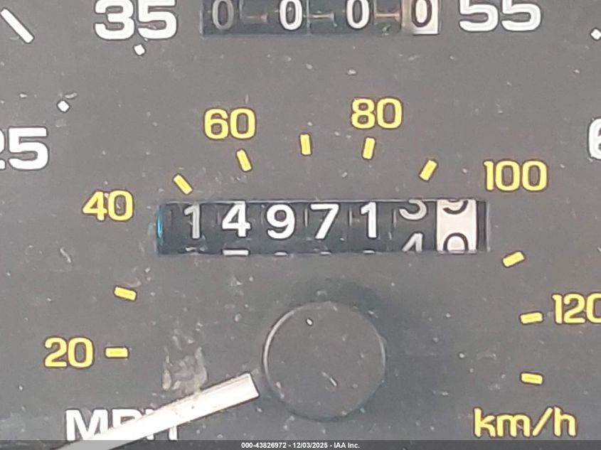 1995 Mercury Sable Gs VIN: 1MELM50U0SG632202 Lot: 43826972