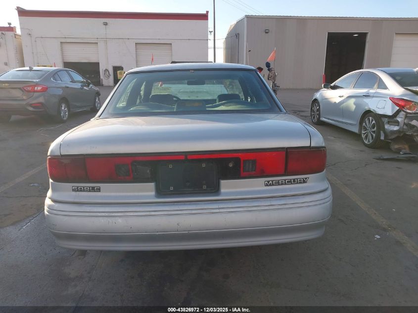 1995 Mercury Sable Gs VIN: 1MELM50U0SG632202 Lot: 43826972