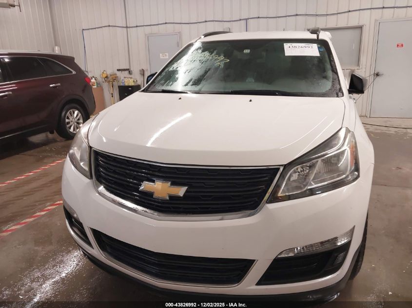 2015 Chevrolet Traverse Ls VIN: 1GNKRFKD2FJ276711 Lot: 43826992