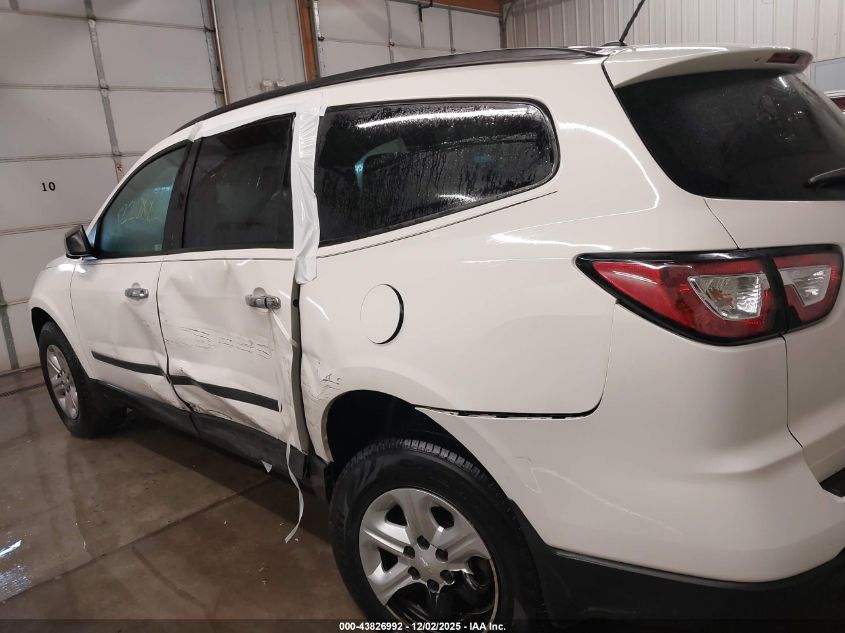2015 Chevrolet Traverse Ls VIN: 1GNKRFKD2FJ276711 Lot: 43826992