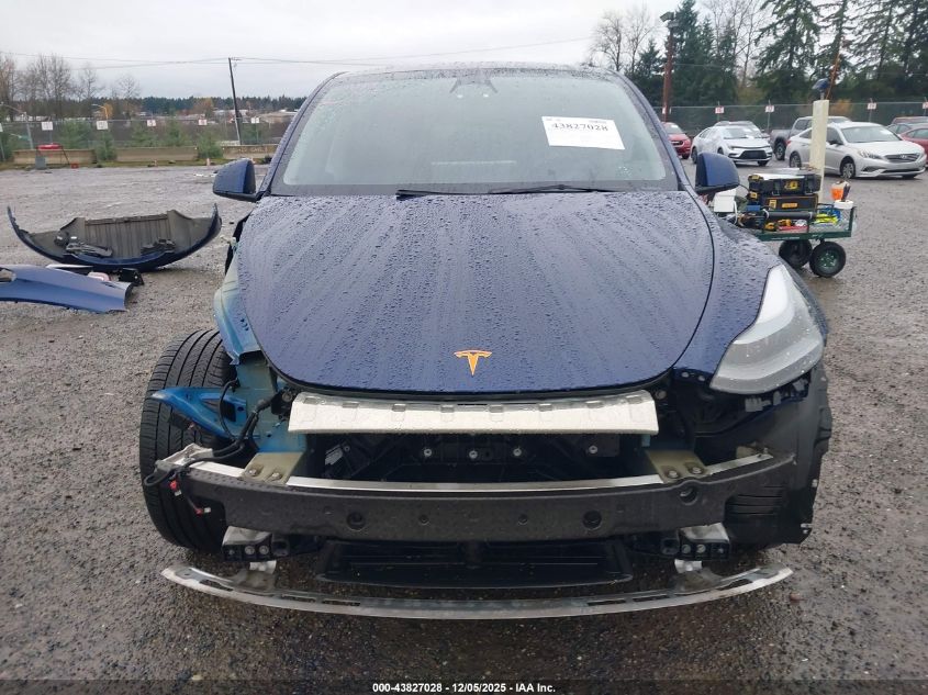 2023 Tesla Model Y Awd/Long Range Dual Motor All-Wheel Drive VIN: 7SAYGDEE5PF643078 Lot: 43827028