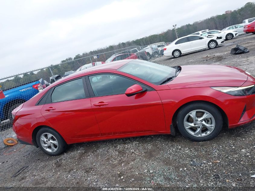 2022 Hyundai Elantra Se VIN: KMHLL4AG6NU307918 Lot: 43827035