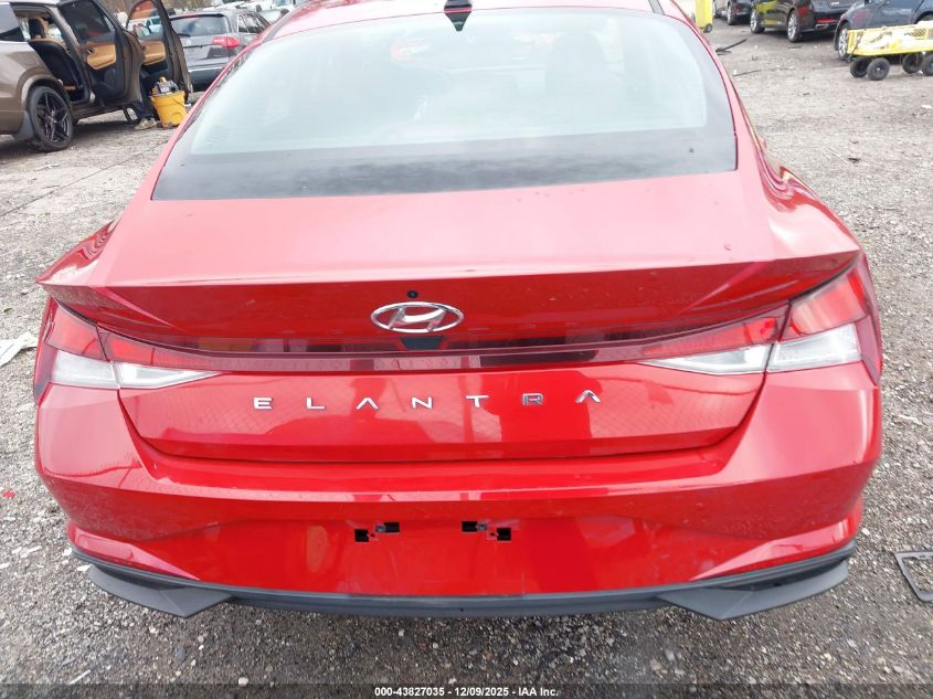 2022 Hyundai Elantra Se VIN: KMHLL4AG6NU307918 Lot: 43827035