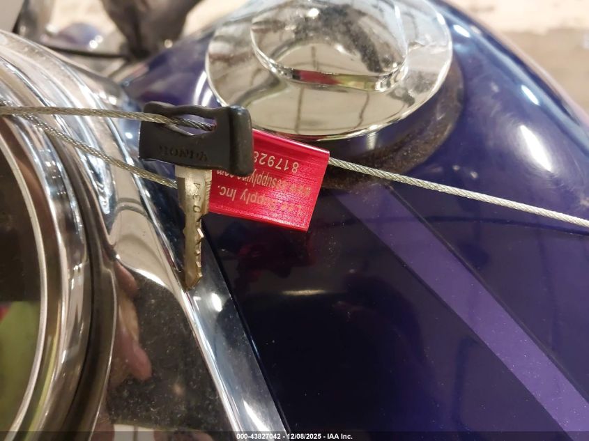 2003 Honda Vt750 Cdc VIN: JH2RC44663M709569 Lot: 43827042