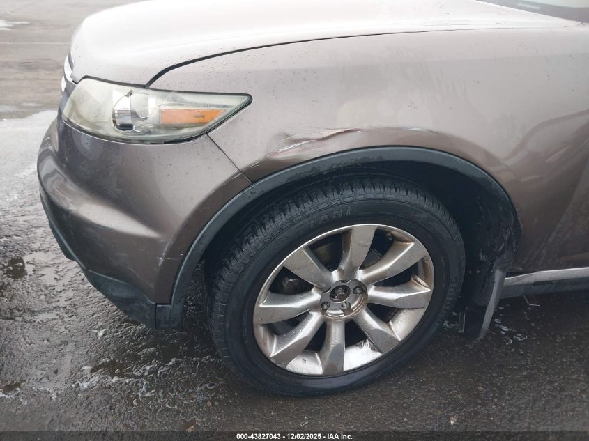 2007 Infiniti Fx35 VIN: JNRAS08W57X209730 Lot: 43827043